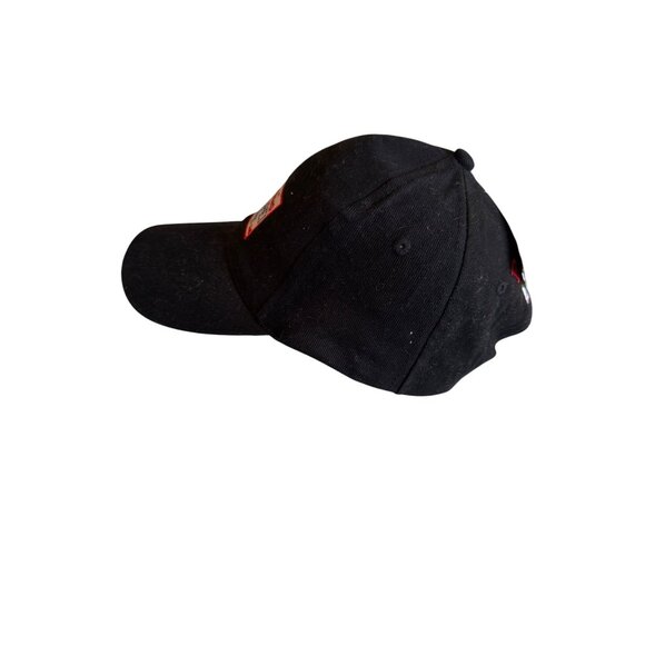 Prince Edward Island Embroidered Black Baseball Cap With Adjustable Strap - Picture 3 of 8